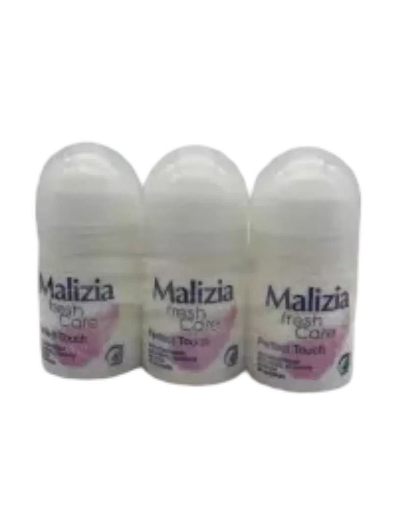 MALIZIA ROLL ON PERFECT TOUCH 50 ML*2+1 FREE