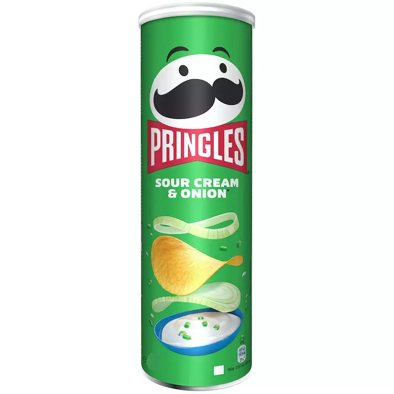 PRINGLES SOUR CREAM & ONION 165 G