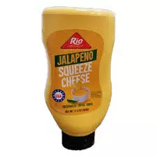 RIO GRANDE JALAPENO SQUEEZE CHEESE 326 G