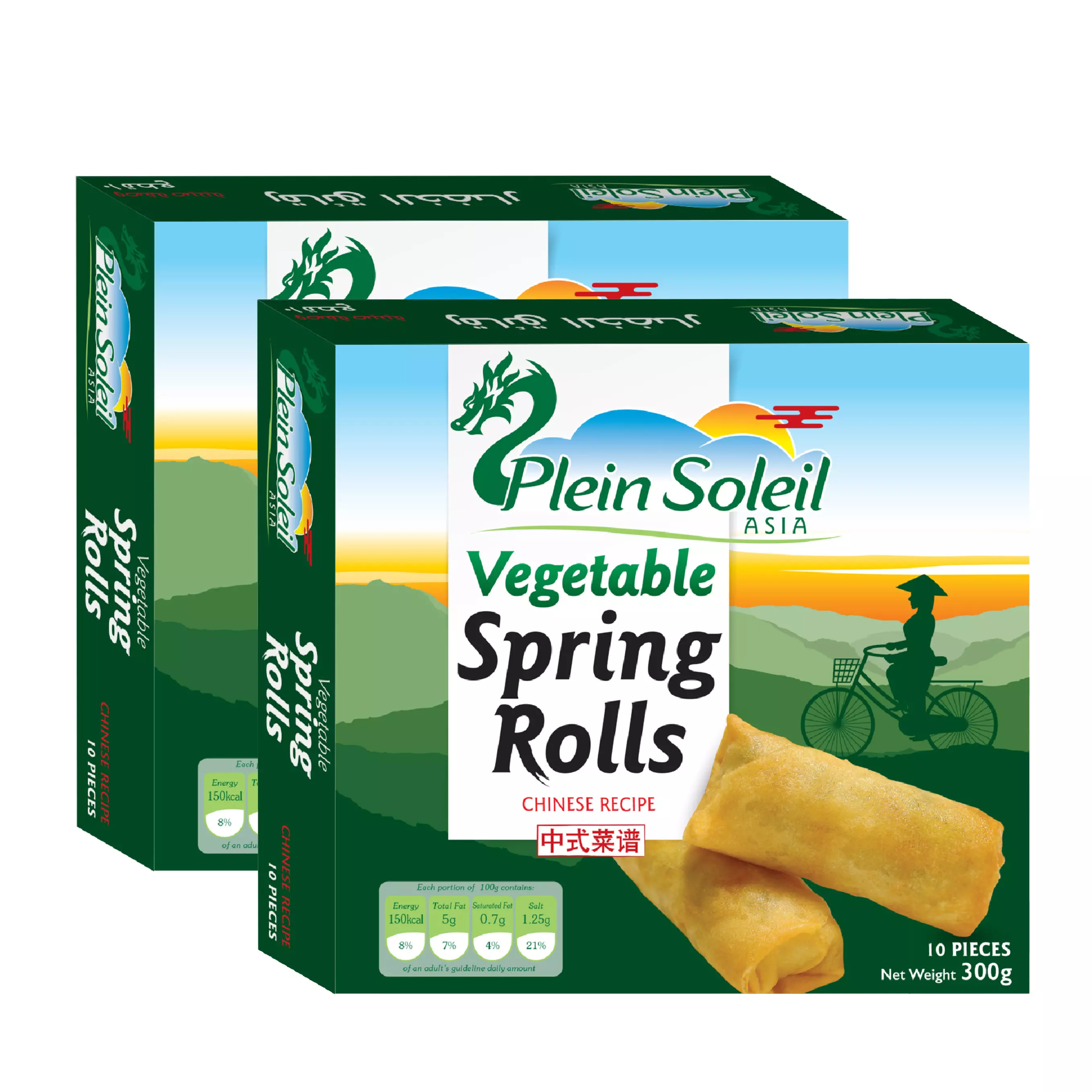 PLEIN SOLEIL SPRING ROLLS 300G*2