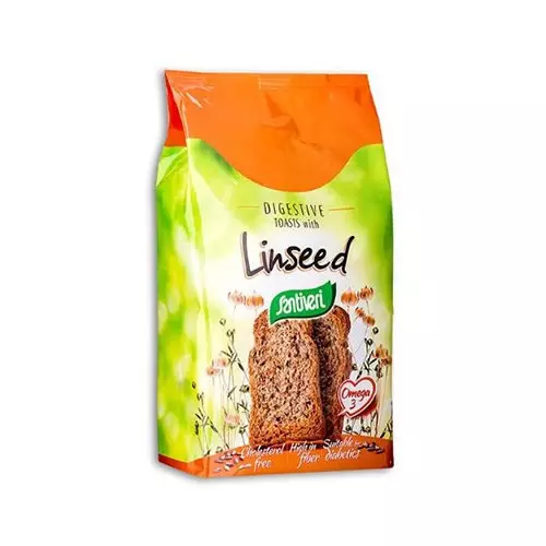 SANTIVERI DIGESTIVE TOAST WITH LINSEED 300G 