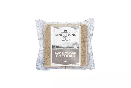 SINGLETONS OAK SMOKED CHEESE SLICES 150 G