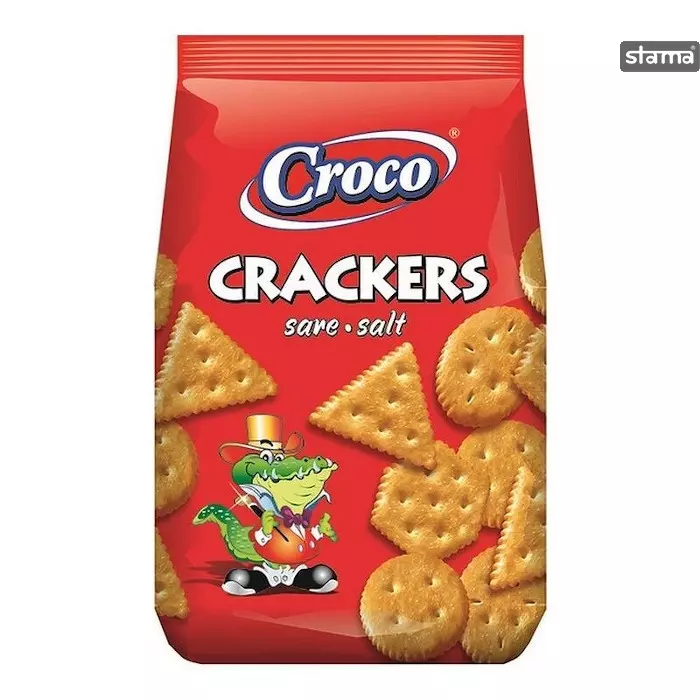 CROCO CRACKERS SALT 100G 