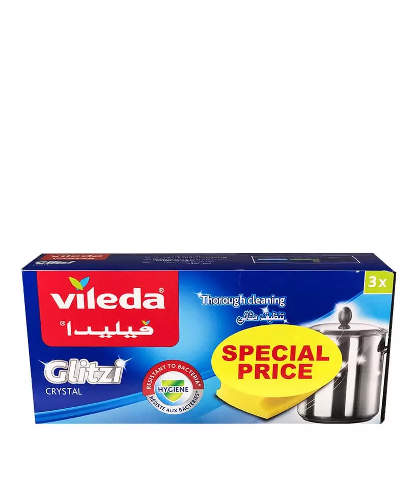 VILEDA GLITZI CRYSTAL SPONGE *3