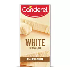CANDEREL WHITE CHOCOLATE 75 G