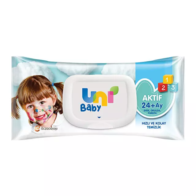 UNI BABY ACTIVE 72 SHEETS