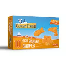 CAPTAIN FISHER FISH SHAPES BREADED 400 G