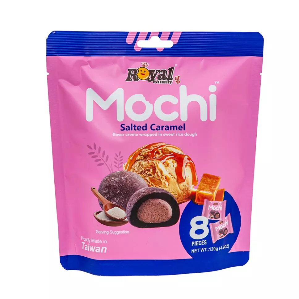 ROYAL FAMILY MOCHI SALTED CARAMEL *8 120 G
