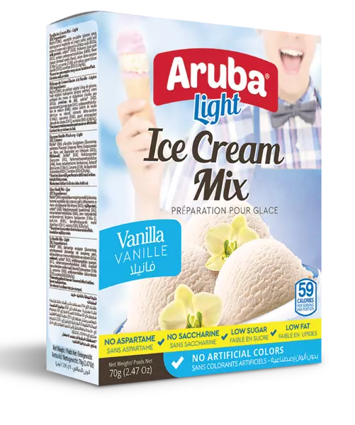 ARUBA ICE CREAM MIX LIGHT VANELLIA 70G