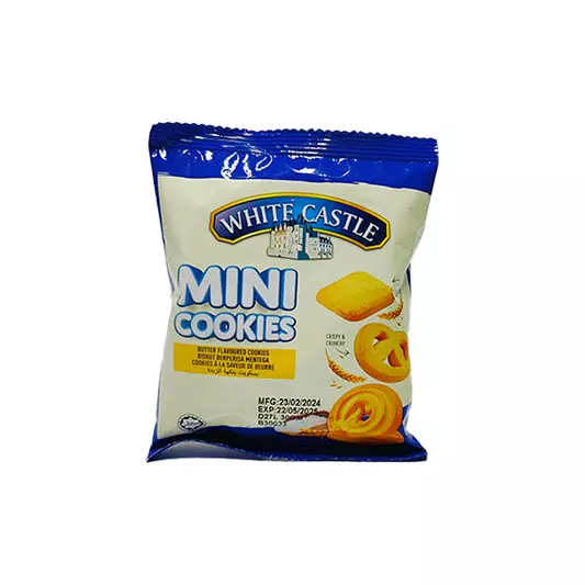 WHITE CASTLE MINI COOKIES 30G