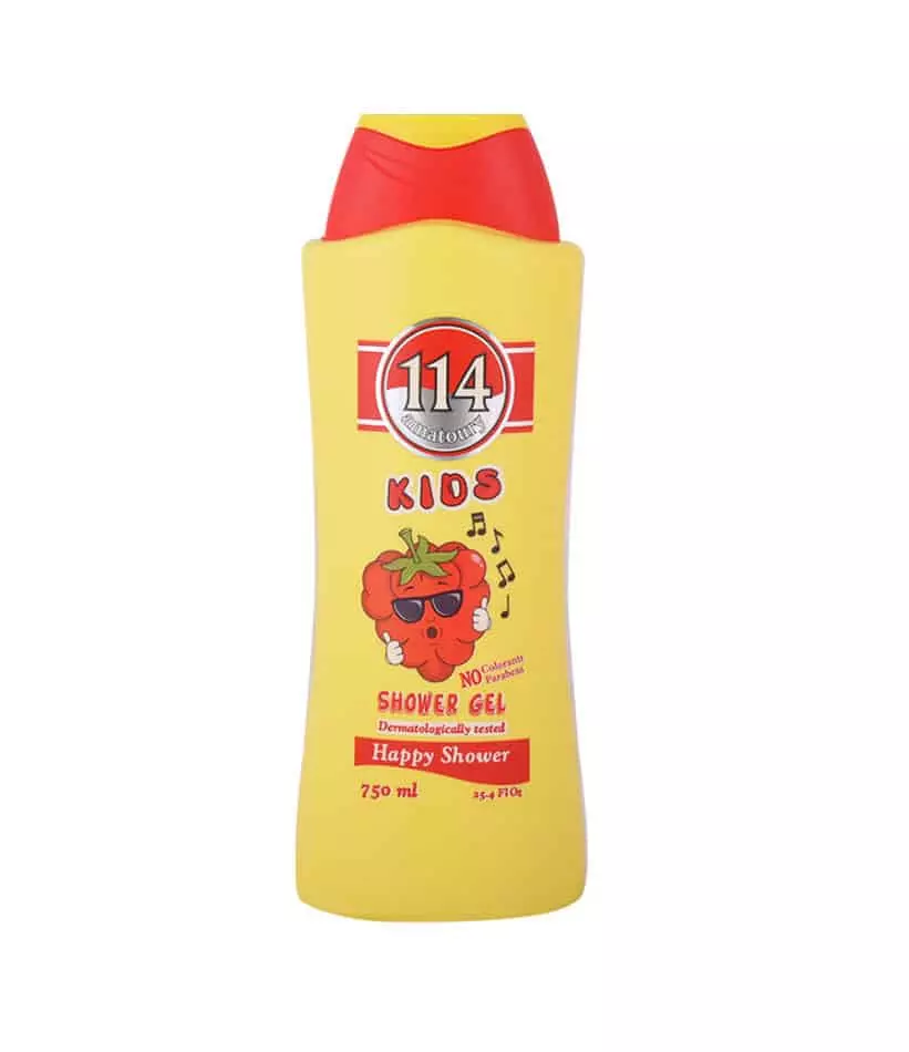 114SHOWER GEL KIDS HAPPY SHOWER  650 ML