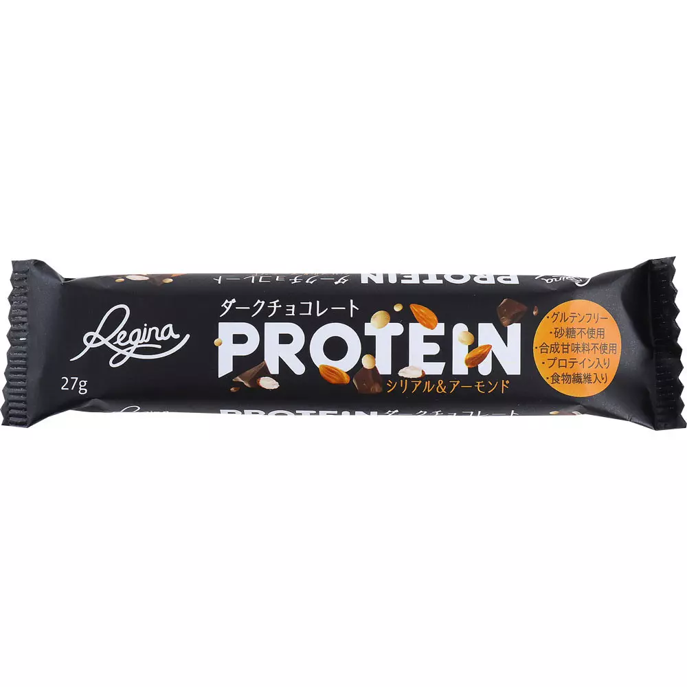 REGINA DARK CHOCOLATE PROTEIN CEREAL&ALMOND 27 G