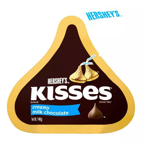 HERSHEYS KISSES CREAMY MILK CHOCOLATE WITH 146 G