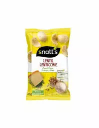 SNATTS NATUCHIPS LENTIL CHEESE 28G