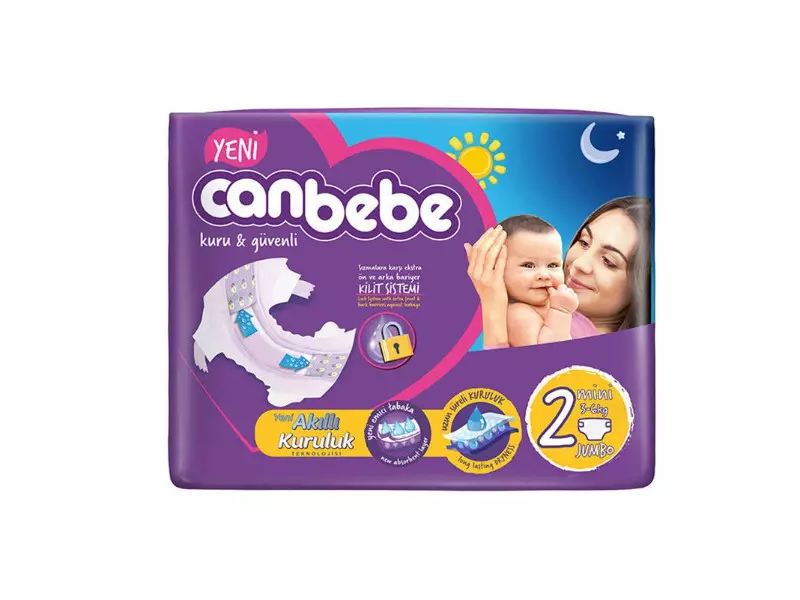 CANBEBE DIAPERS *30 #6 15+ KG