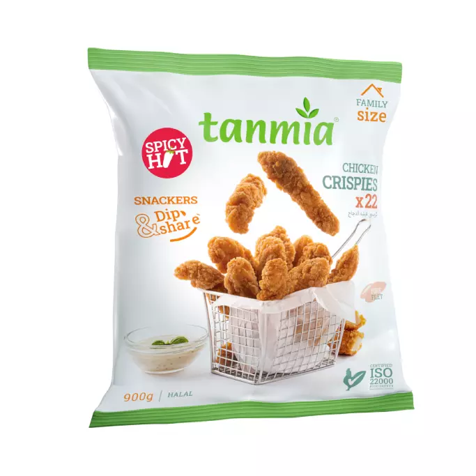 TANMIA CHICKEN CRISPIES FILLET HOT SPICY *22 900G