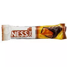 NESS ONE CHOCOLATE CARAMEL BAR 35G