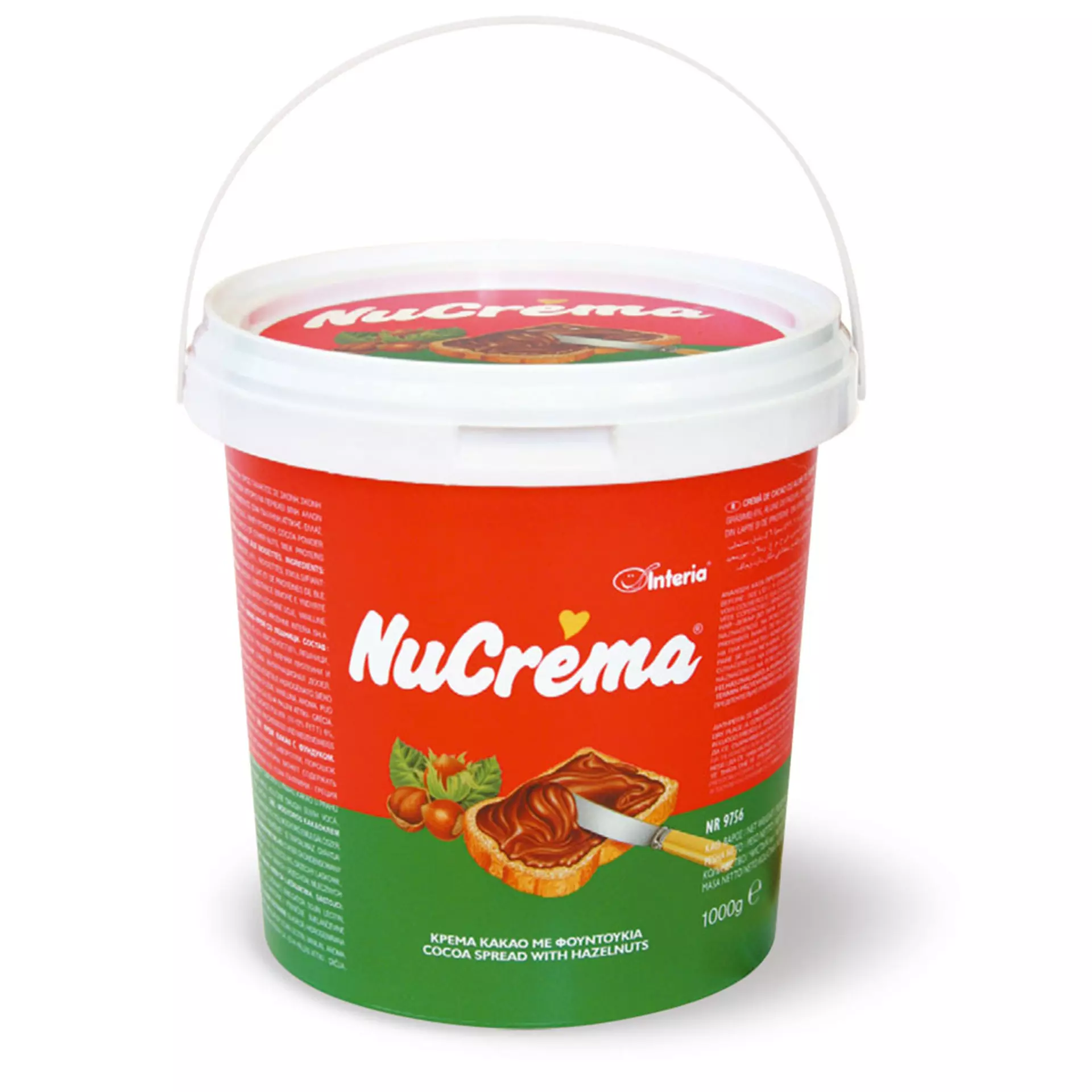 NUCREMA CHOCOLATE HAZELNUT 1 KG 