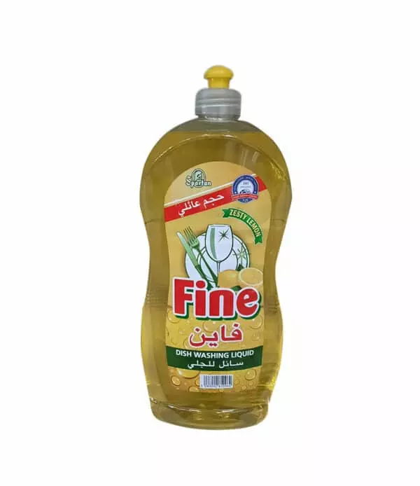 FINE DISHWASHING LIQUID LEMON 1300ML