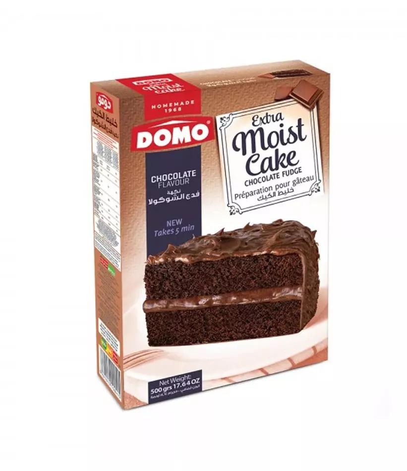 DOMO CHOCOLATE FUDGE CAKE MIX 500 G
