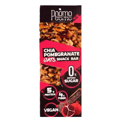 POEMR CHIA POMEGRANATE BAR SF 40G