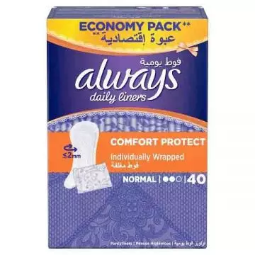 ALWAYS DAILY LINERS NORMAL *40