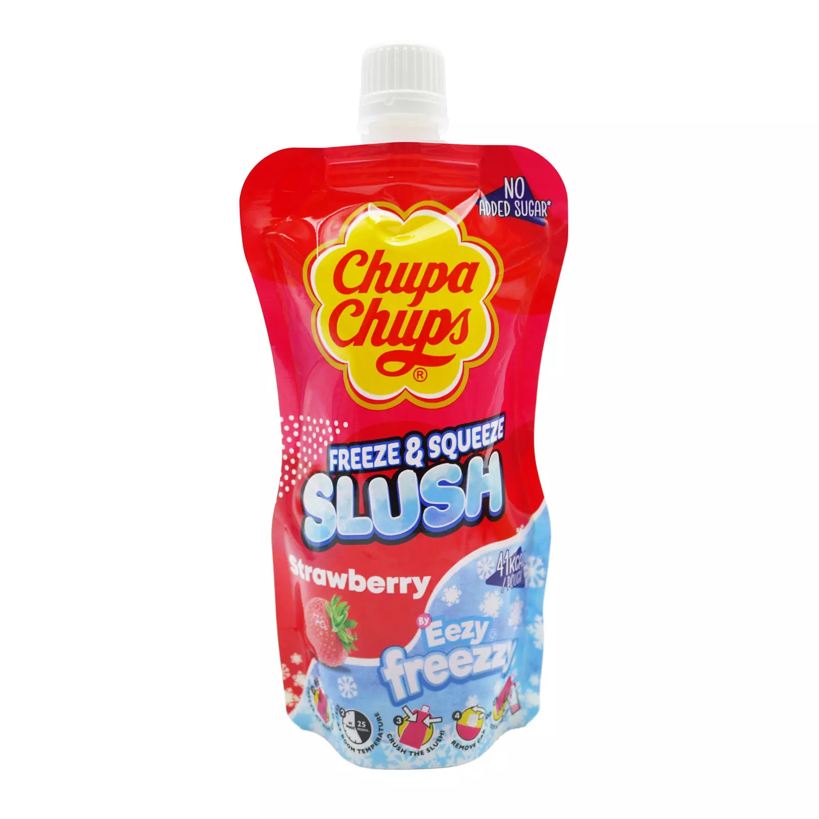 CHUPA CHUPS SLUSH STRAWBERRY 250 G