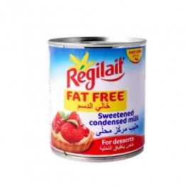 REGILAIT SWEETENED CONDENSED MILK FAT FREE 397G 