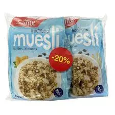 SANTE TRADITIONAL MUESLI 350G*2-20%
