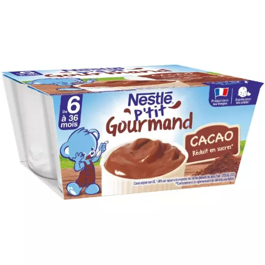 NESTLE PETIT GOURMET CHOCOLATE *4 100 G