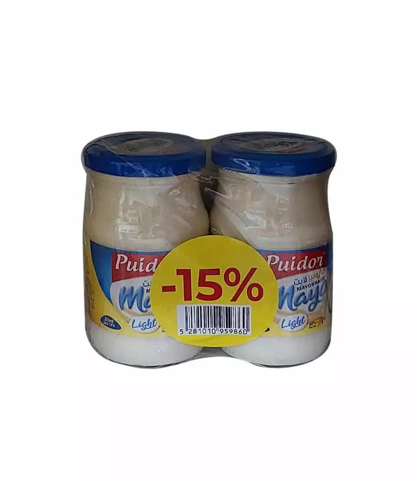 PUIDOR MAYONNAISE LIGHT *2 235G -15%