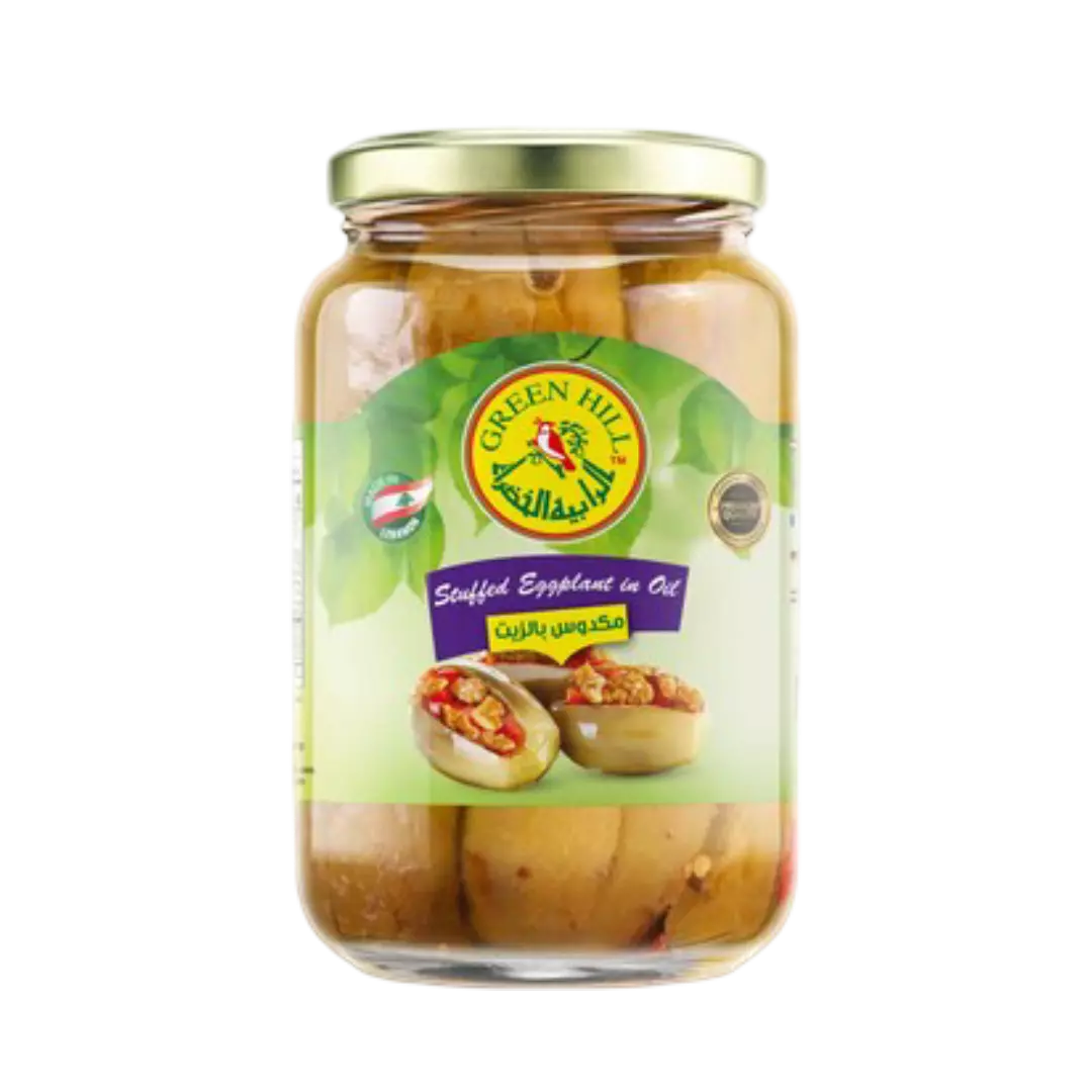 GREEN HILL STUFFED EGGPLANT IN OIL 660G