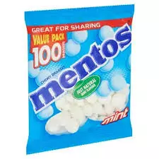 MENTOS DESSERT MINTS BAG 300 G