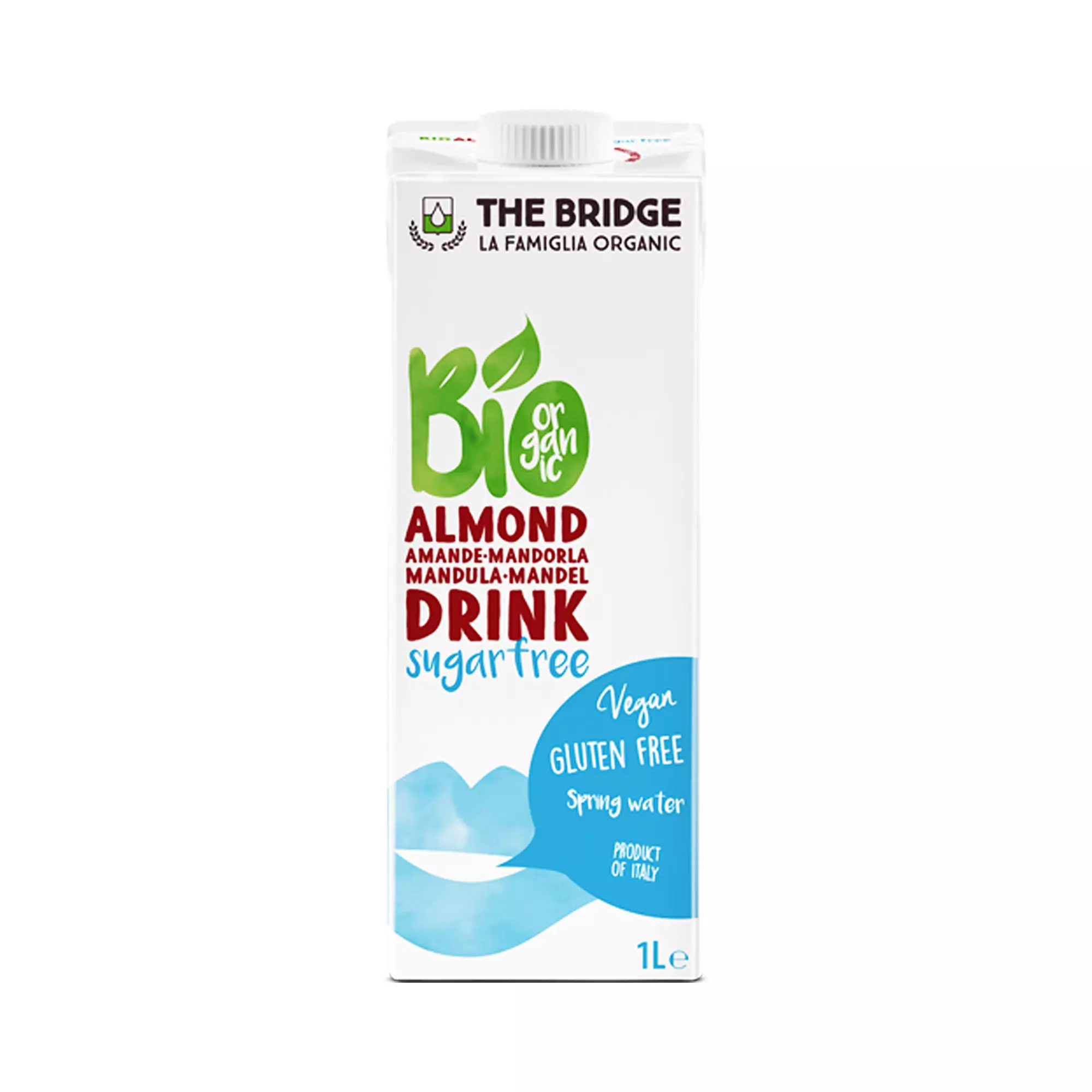 THE BRIDGE ALMOND DRINK SUGAR FREE 1L