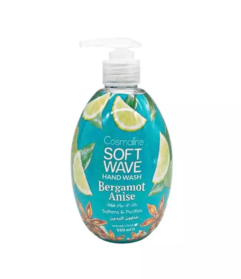 COSMALINE HAND WASH BERGAMOT ANISE 550 ML