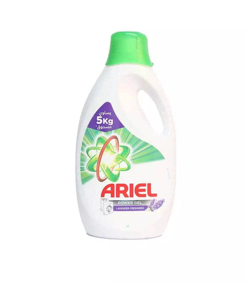 ARIEL POWER GEL LAVENDER 2.5KG