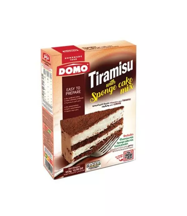 DOMO CAKE MIX + TIRAMISU 353 G