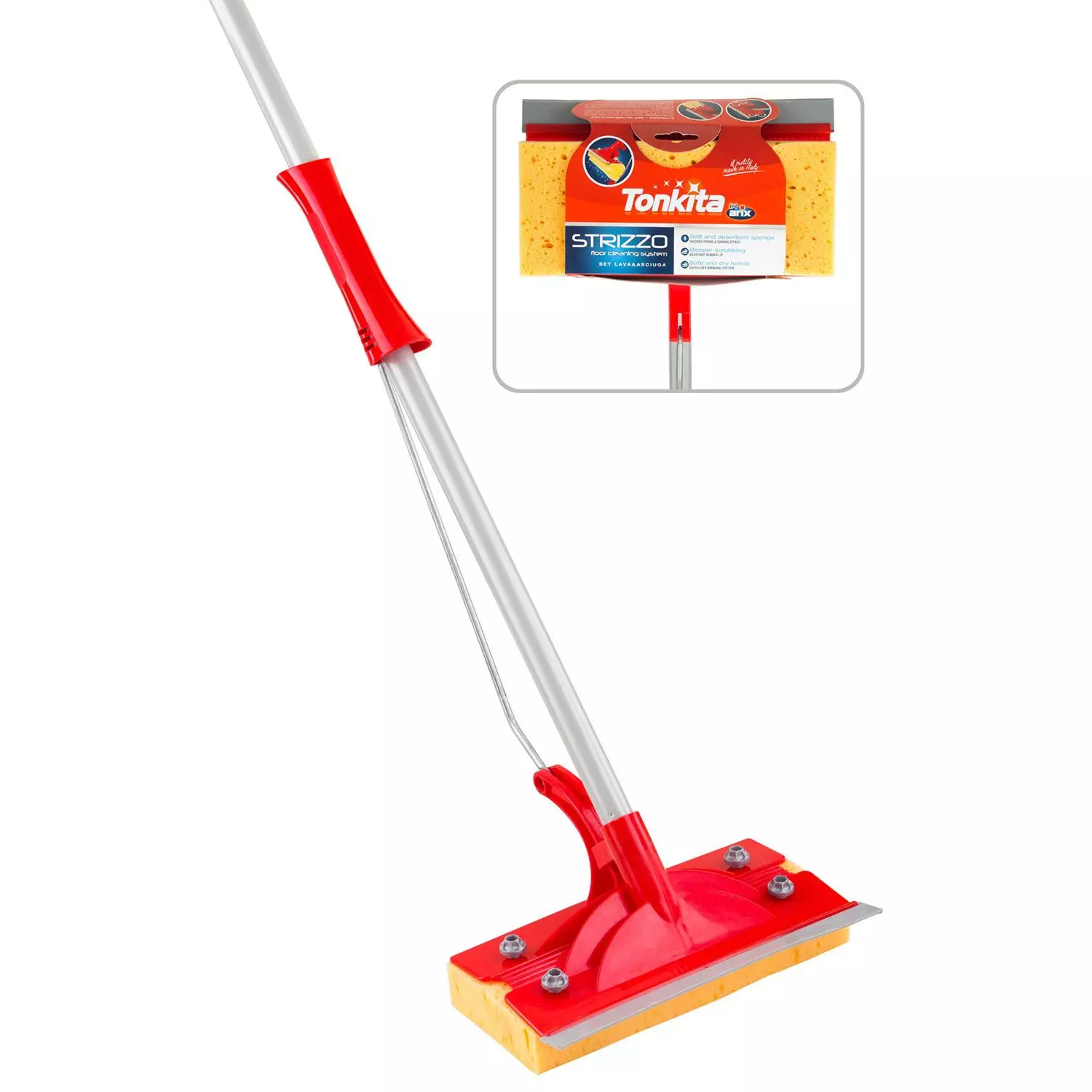 TONKITA FLOOR CLEAN SYSTEM METAL HAND