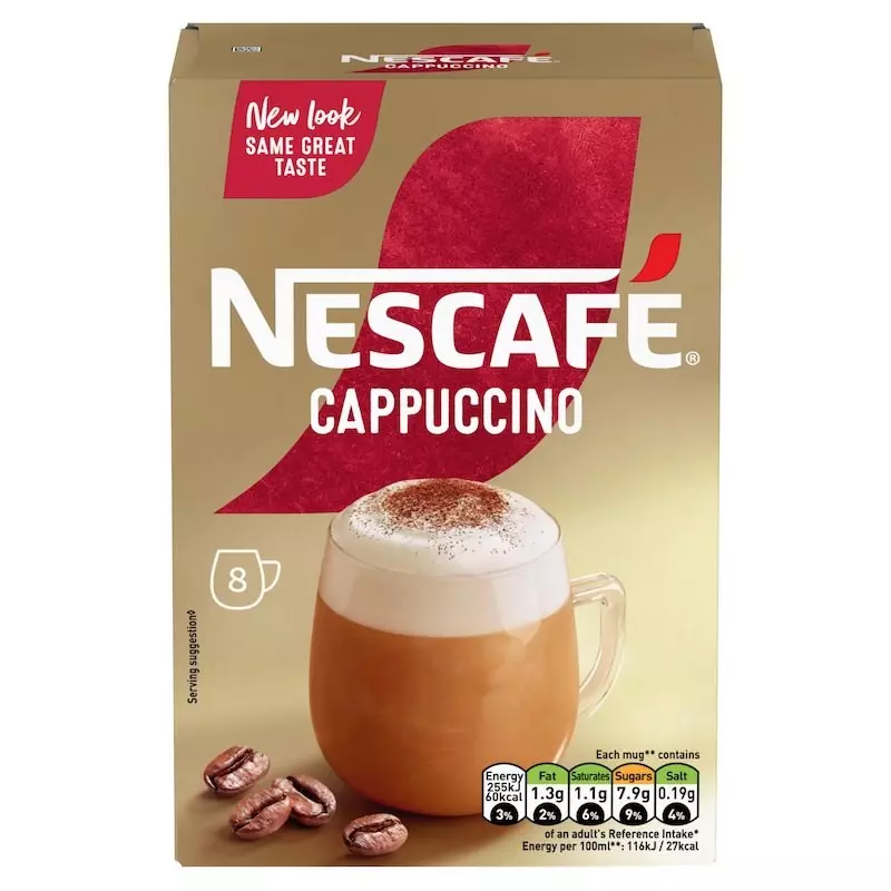 NESCAFE GOLD CAPPUCCINO 124G