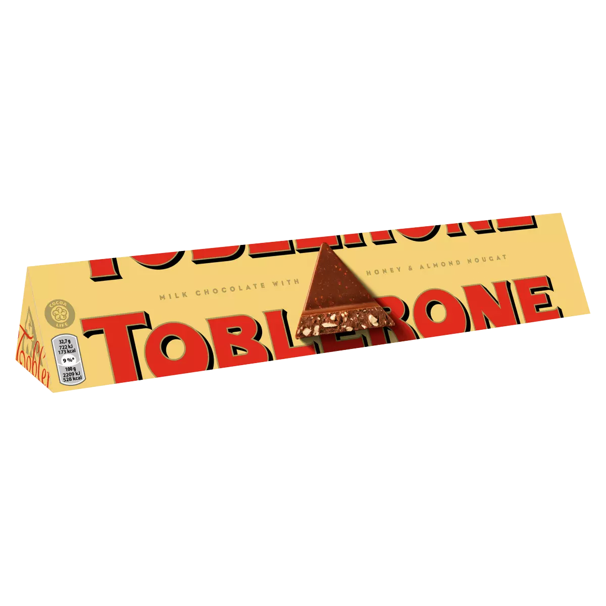TOBLERONE MILK CHOCOLATE WITH HONEY & ALMOND 360G