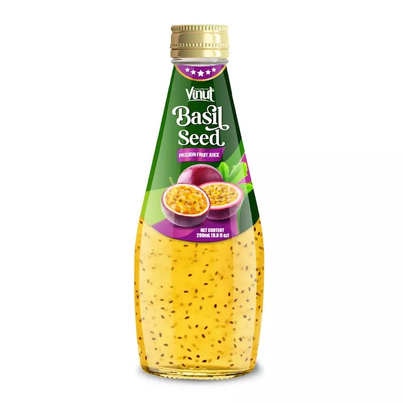 VINUT BASIL SEED PASSION JUICE 290ML 