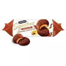 MCVITIES SIGNATURE CHOCOLATE CARAMEL BISCUITS 162G