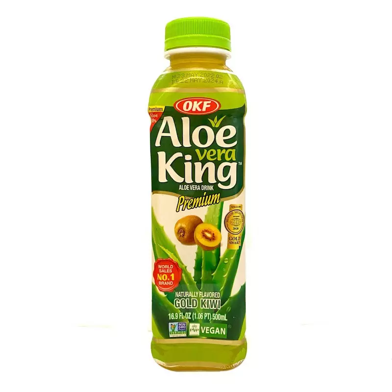 OKF ALOEVERA KING KIWI DORADO DRINK 500 ML