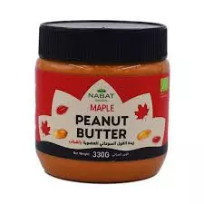 NABAT  PEANUT BUTTER MAPLE 330G