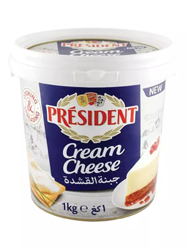 PRESIDENT CREAM CHEESE 1 KG