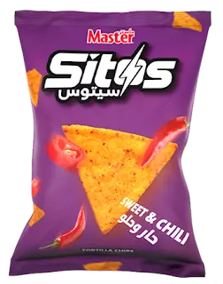 MASTER CHIPS SITOS SWEET&CHILI 55 G