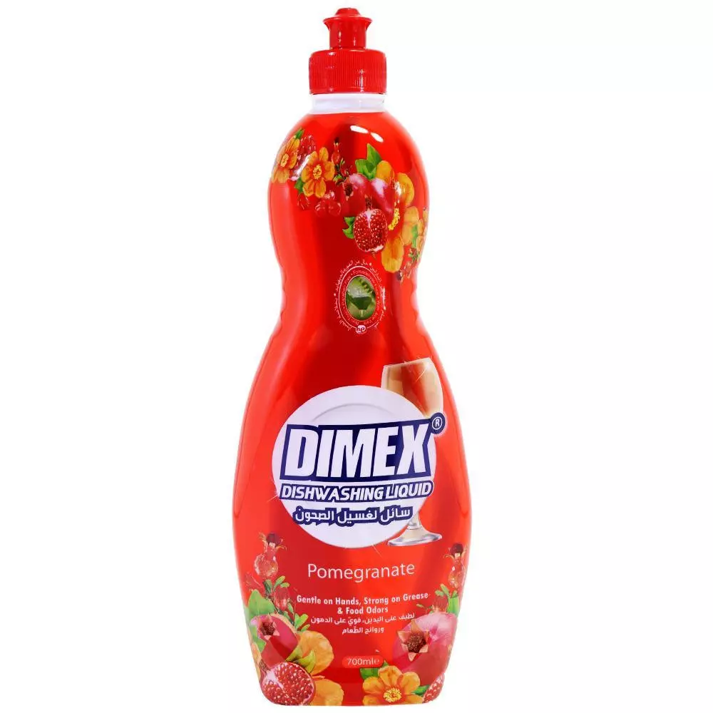 DIMEX DISHWASHING LIQUID POMEGRANATE 700 ML