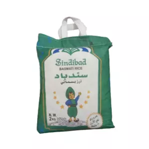 SINDIBAD BASMATI RICE 2 KG