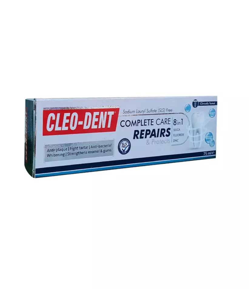 CLEO DENT TOTAL CARE 8 IN 1 75ML 2036