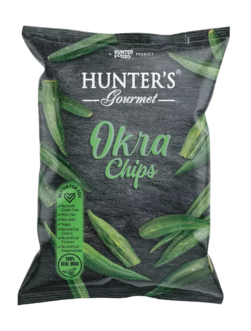 HUNTER S GOURMET OKRA CHIPS 75 G